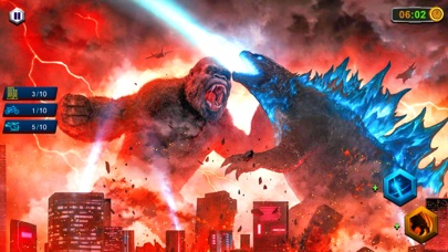 モンスター都市破壊超大国シミレーション スマッシュ ゲームのおすすめ画像6