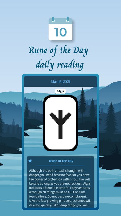Screenshot #1 pour Runes Daily Reading
