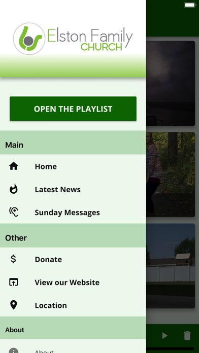 Elston Family Church Screenshot