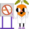 cute cigarette ban icon