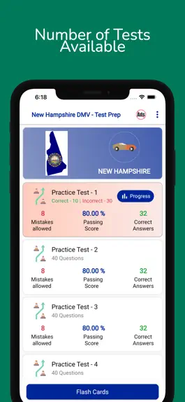 Game screenshot New Hampshire DMV Permit Prep hack