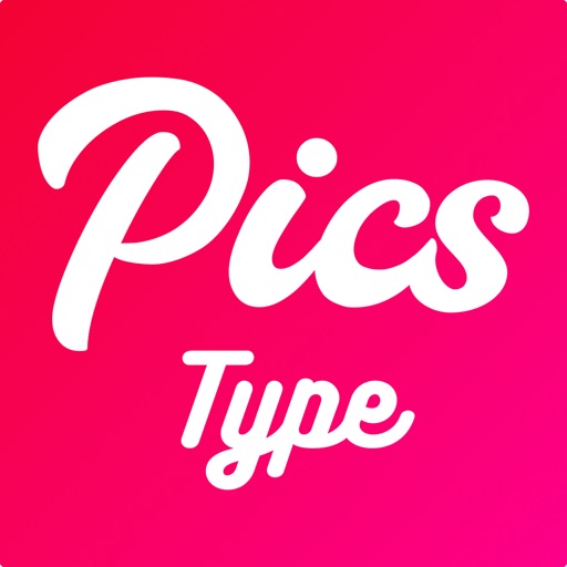 PicsType: Add Text to Photos Icon