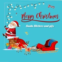 Santa Animated Stickers 2023