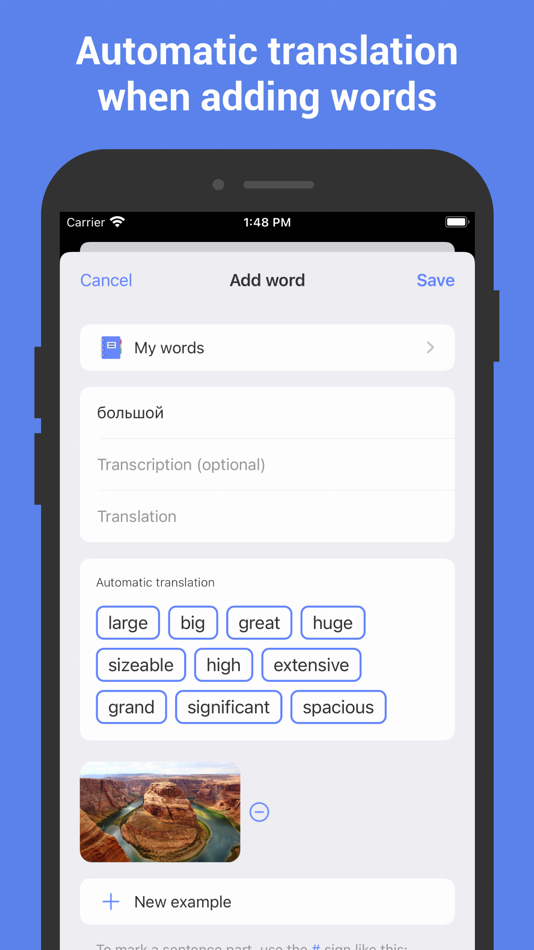 #4. Learn Russian with Flashcards! (iOS) Podle: Nikita Olifer