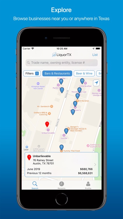 LiquorTX – Bar Sales Data