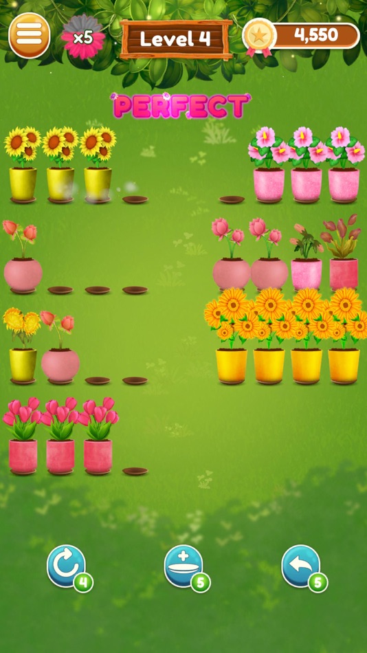 #6. Garden Sort (iOS) Podle: Phong Dinh