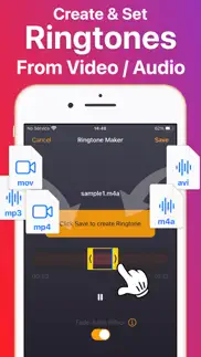 ringtone maker & mp3 converter iphone screenshot 1