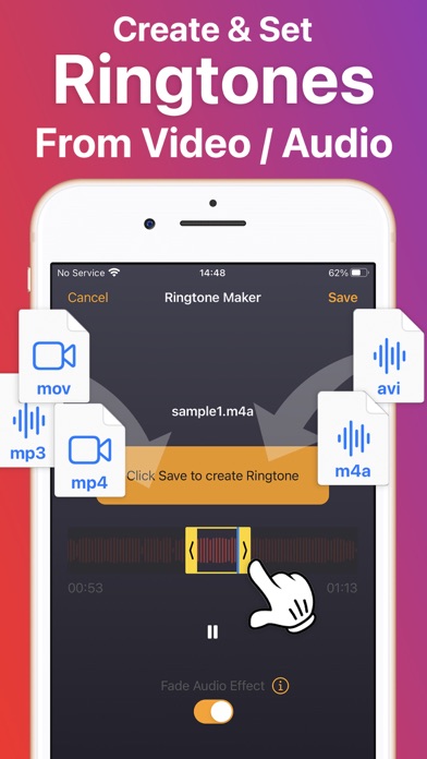 Ringtone Maker & MP3 Converterのおすすめ画像1