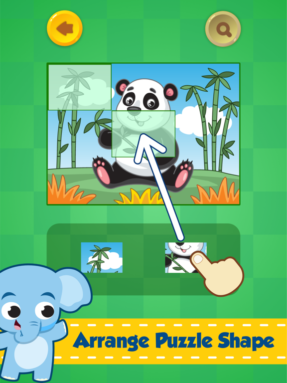 Screenshot #4 pour Cartoon Animal Jigsaw Puzzles