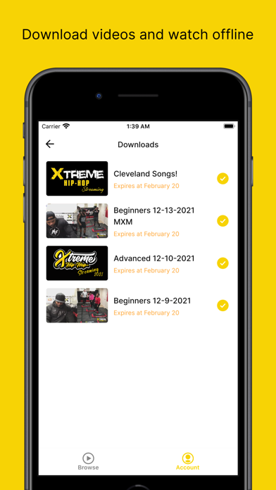 Xtreme Hip Hop Streaming Screenshot