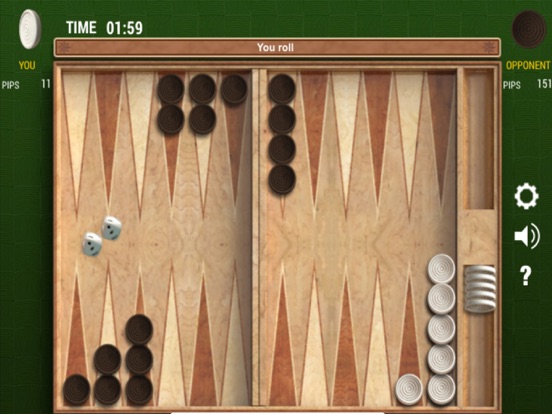 Backgammon 3D ▽∙▲ iPad screenshot