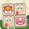 "Toon Zoo Memory" is a fun puzzle or memory game that features a variety of zoo animals