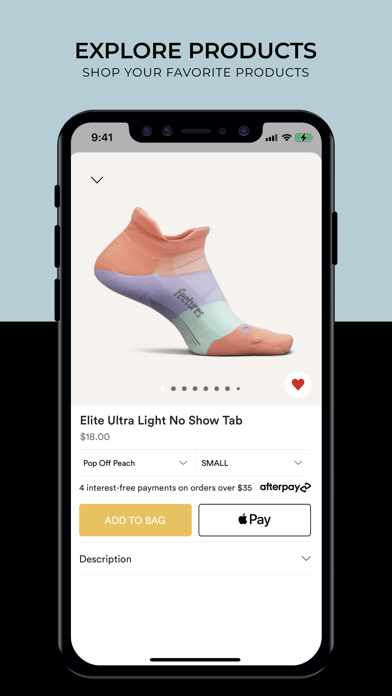 Feetures Screenshot