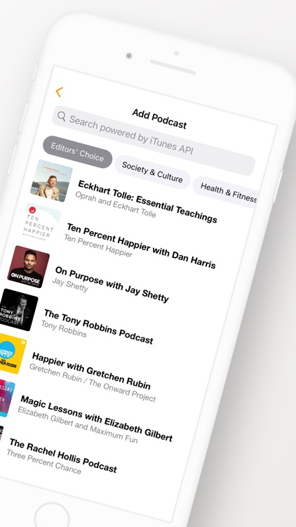 SuperSoul Podcast Player