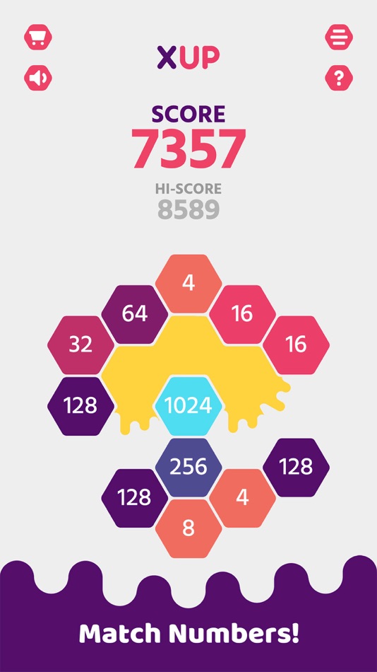 #2. XUP - 2x Number Matching Game (iOS) 由: Gamegos Teknoloji A.S.