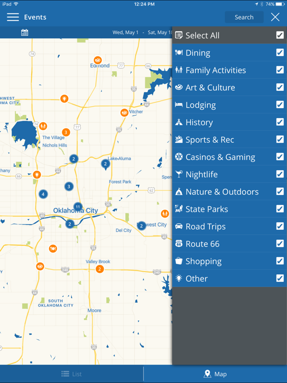 TravelOK iPad screenshot 5 - Travel app