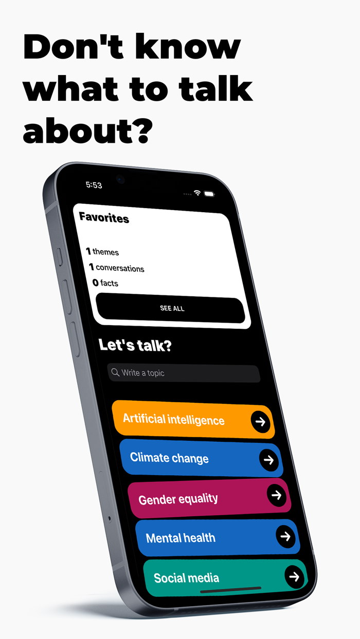 Conversaition - Icebreaker App