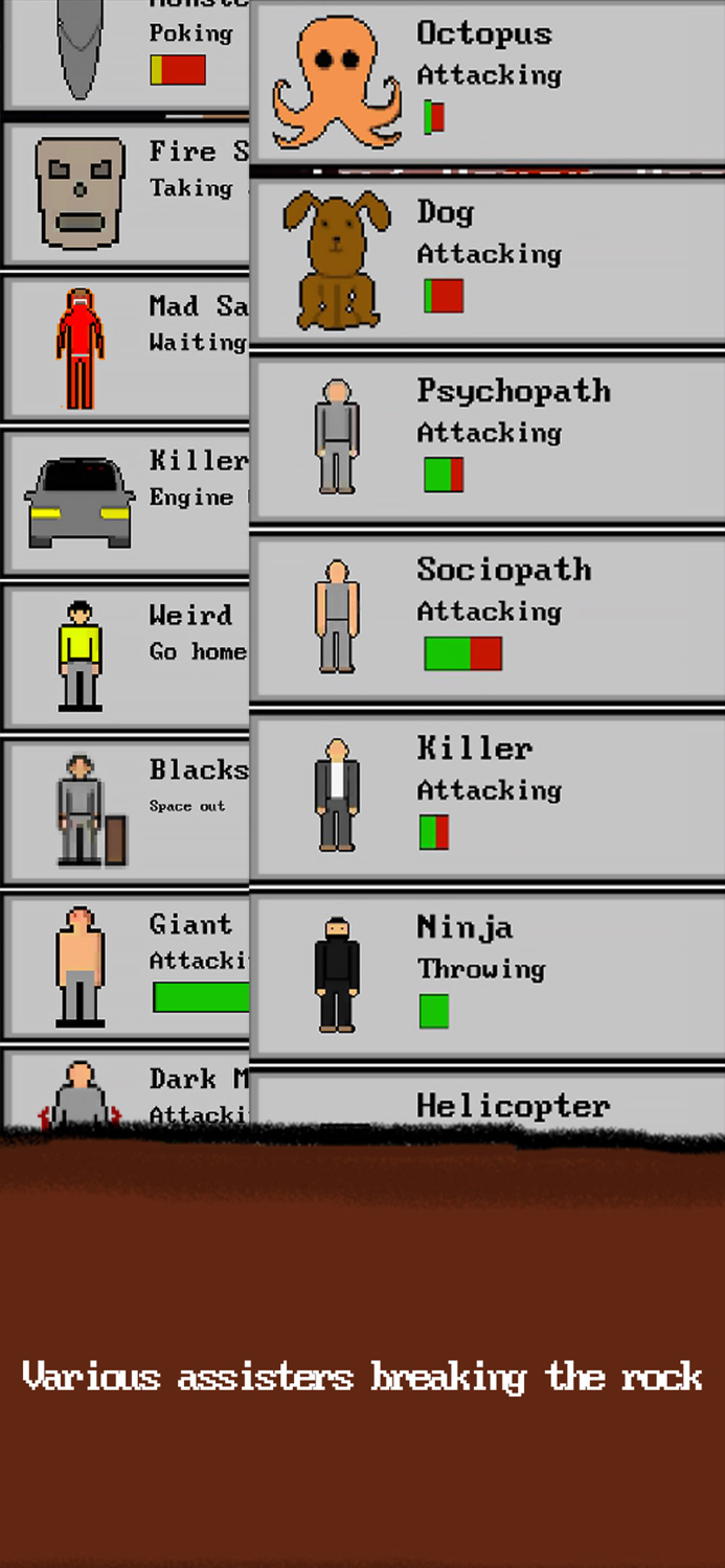 Break The Rock Clicker Game