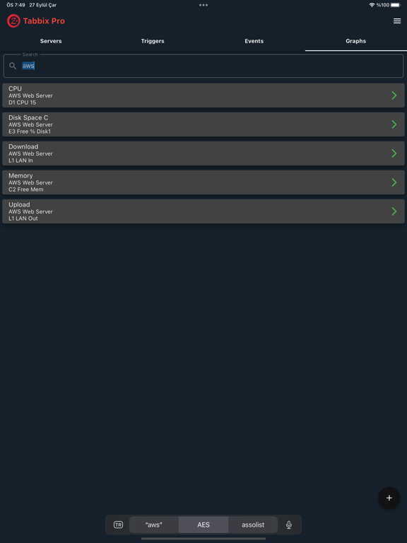 Screenshot #6 pour TabbixPro