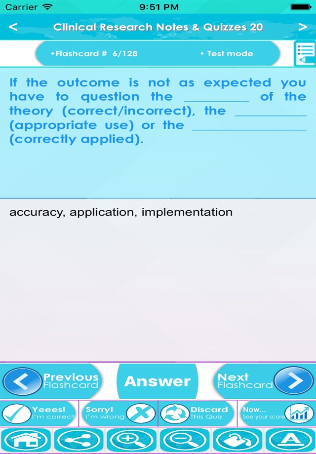 Clinical Research Exam Review screenshot 4