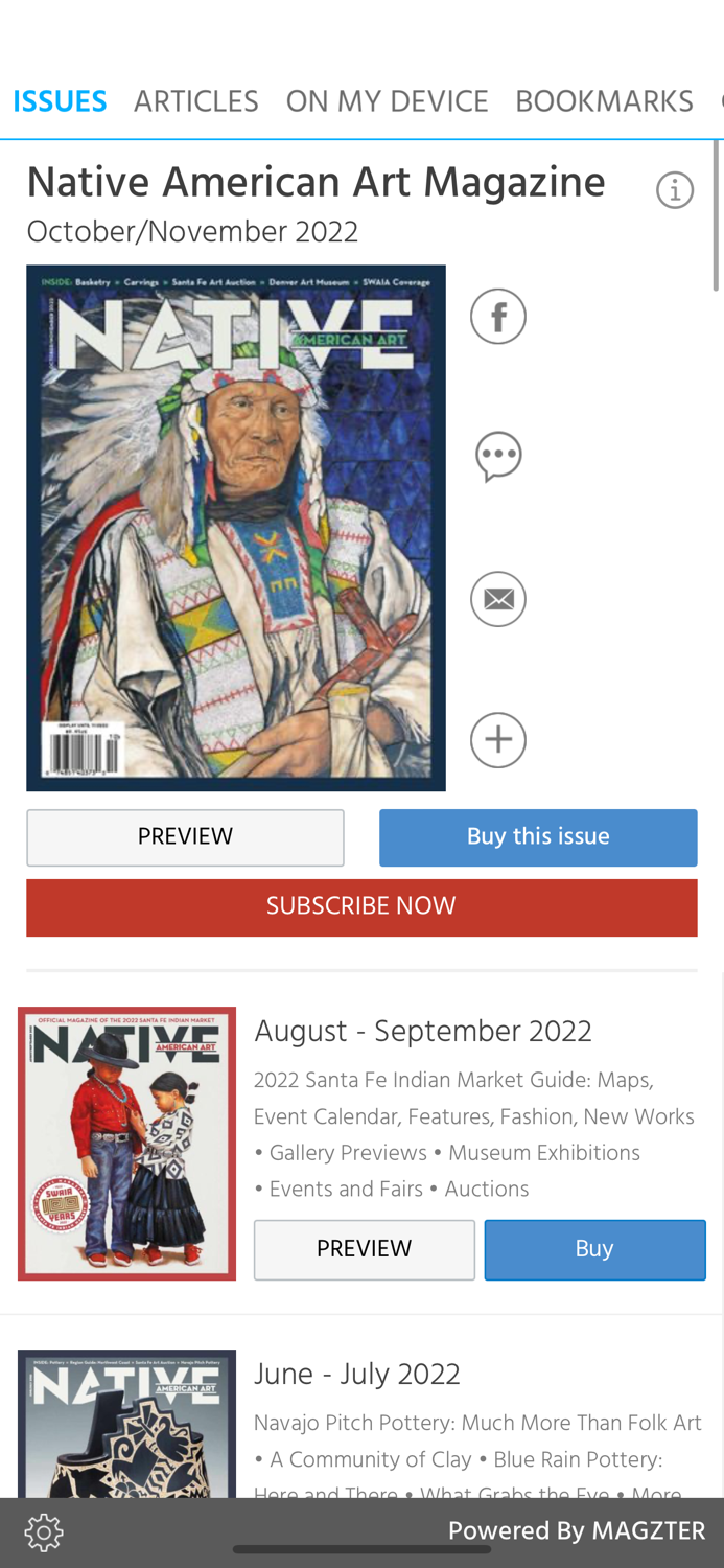 Native American Art Magazine