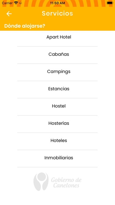 Turismo Canelones Screenshot