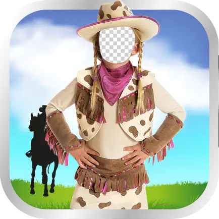 Kids Cowgirl Photo Montage Читы