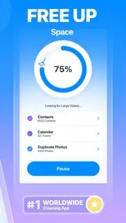 cleaner kit - clean up storage iphone screenshot 2