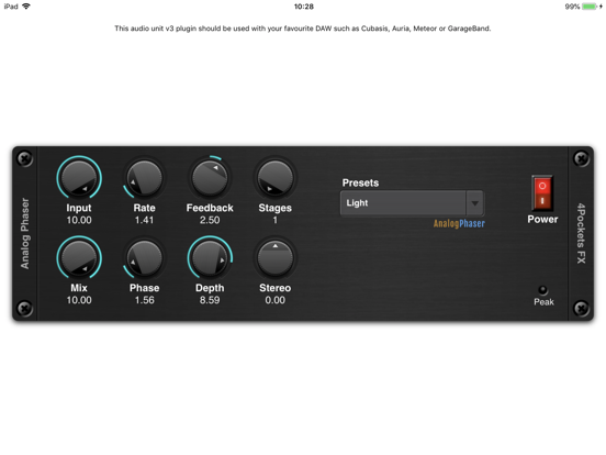 Screenshot #4 pour Phaser AUv3 Plugin