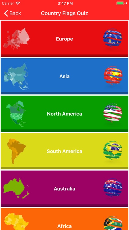 Learn Countries Flags Quiz