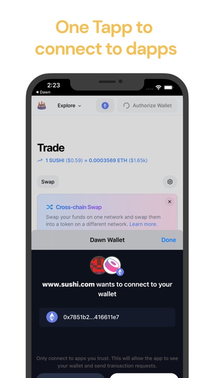 Dawn - Ethereum Wallet