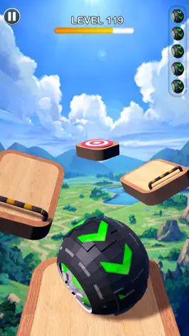 Game screenshot Rolling Ball Sky Escape apk