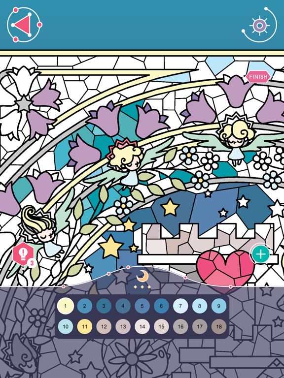 Screenshot #6 pour Coloring Luna - Coloring Book