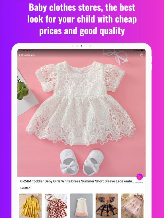 Screenshot #6 pour Vêtements de mode pour bébé