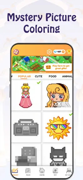 Game screenshot Royal Art Pixel apk