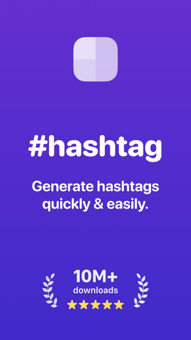 Screenshot #1 pour Hashtag: Tag Generator for IG