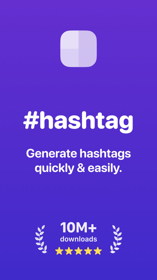#1. Hashtag: AI Tag Generator (iOS) 由: Bench s.r.o.