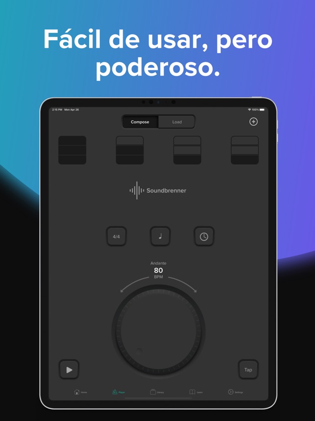 El Metrónomo por Soundbrenner en App Store