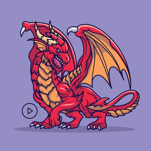 Animated Dragon iOS App