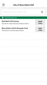 city of boca raton golf iphone screenshot 1