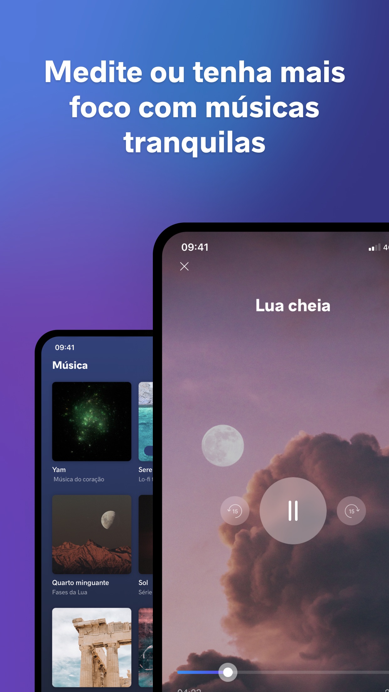 Screenshot do app Meditopia: Meditação, Dormir