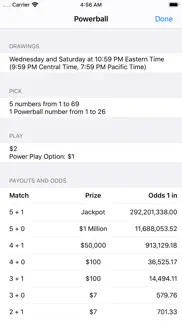 lotto results - lottery in us iphone screenshot 4