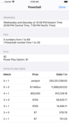Lotto Results - Lottery in US screenshot 4