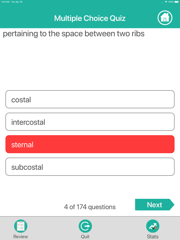 Screenshot #5 pour Skeletal System Medical Terms