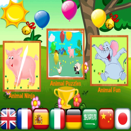 ABC Animals & Fun For Toddlers iOS App