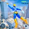 Boost your energy to take part in the robot rescue mission of the flying snow hero game