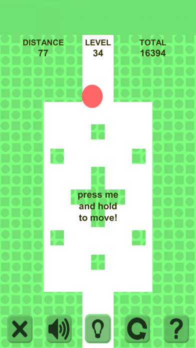 Follow the zigzag line classic Screenshot