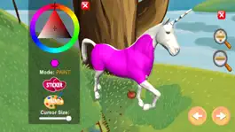 Game screenshot UNICORN 3D - Игры-раскраски hack
