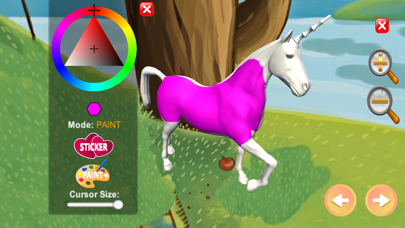 Screenshot #3 pour UNICORN 3D - Jeux de coloriage