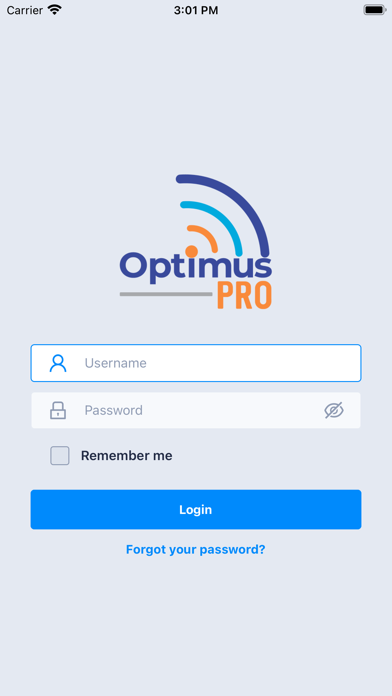 Optimus Tracking Pro Screenshot